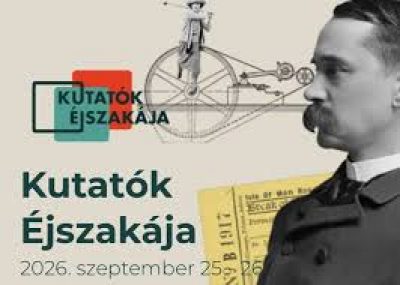 Kutatók Éjszakája 2026
